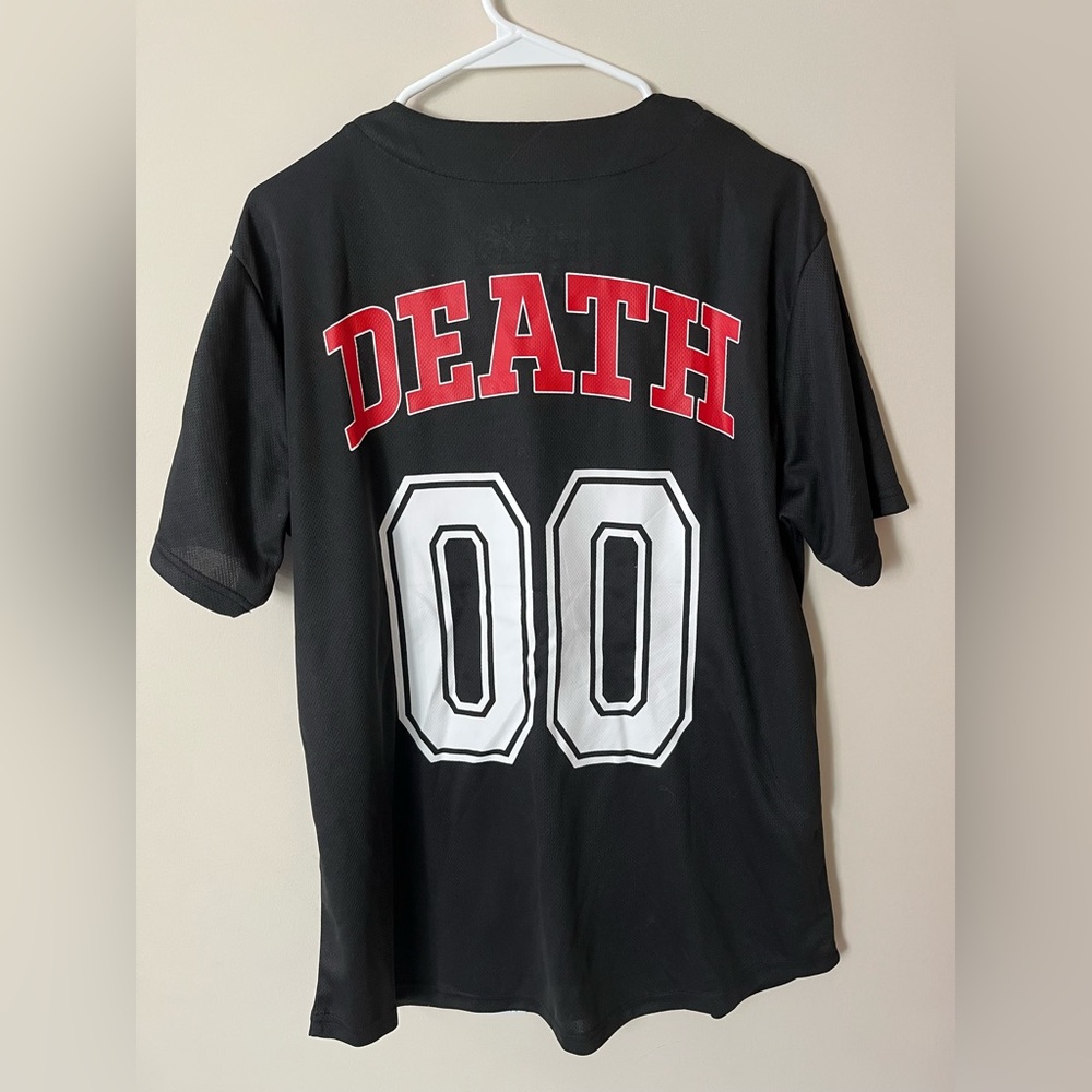 Born Dead Death Baseball jersey
